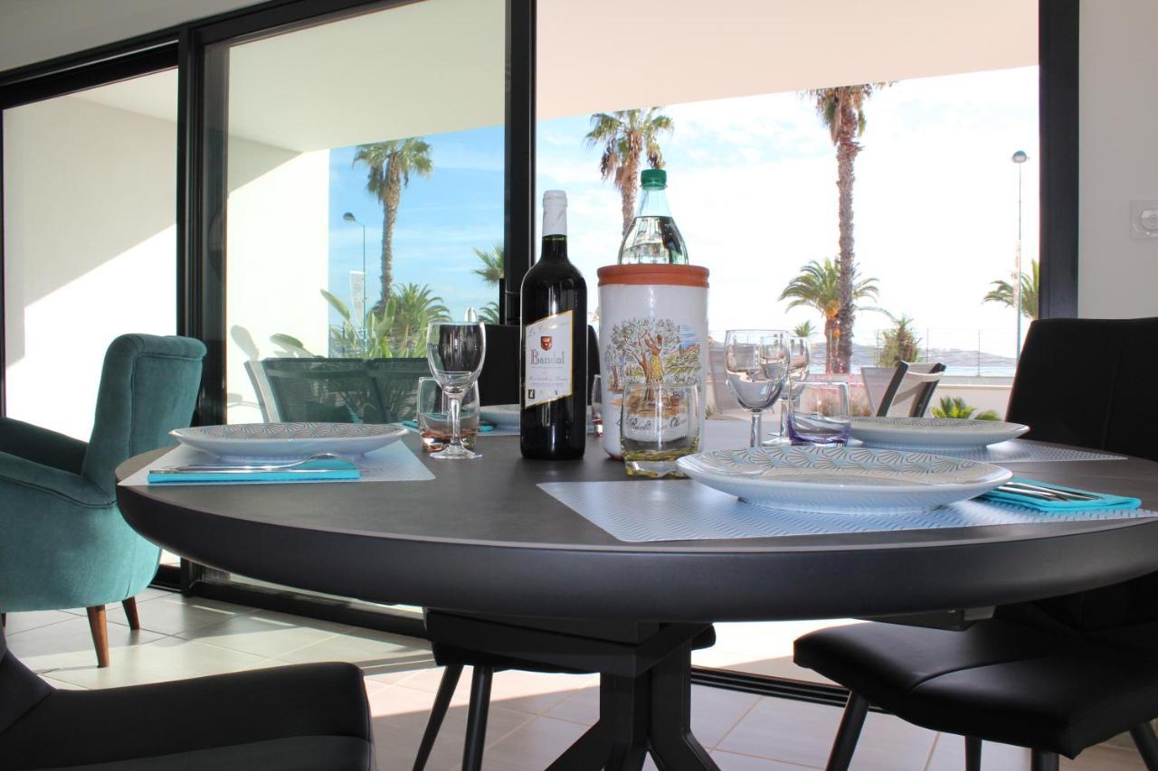 O Fil De L'Eau Bandol - App A05 - T3 Avec Jardin Et Terrasse Apartment Luaran gambar
