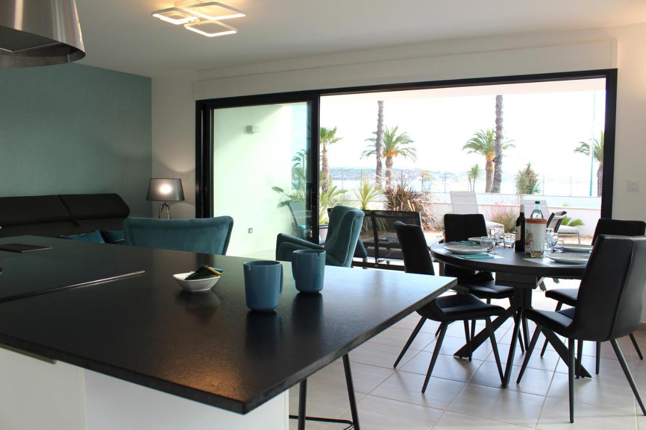 O Fil De L'Eau Bandol - App A05 - T3 Avec Jardin Et Terrasse Apartment Luaran gambar