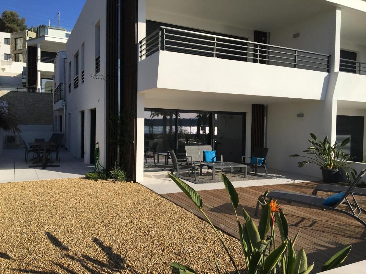 O Fil De L'Eau Bandol - App A05 - T3 Avec Jardin Et Terrasse Apartment Luaran gambar