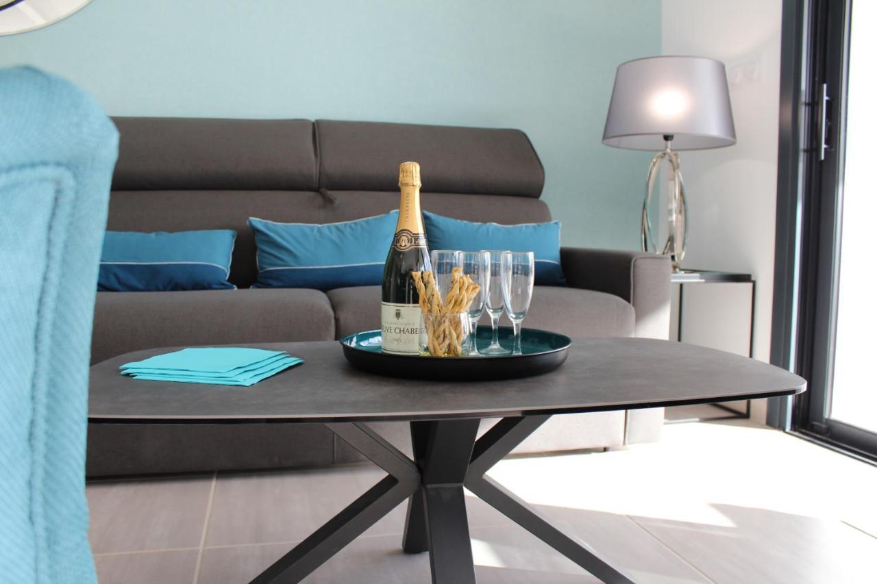 O Fil De L'Eau Bandol - App A05 - T3 Avec Jardin Et Terrasse Apartment Luaran gambar