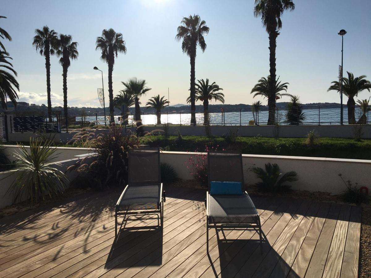 O Fil De L'Eau Bandol - App A05 - T3 Avec Jardin Et Terrasse Apartment Luaran gambar