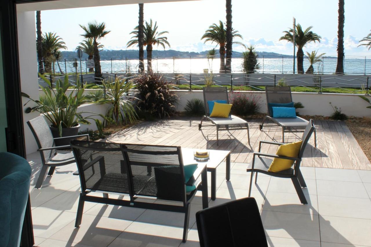 O Fil De L'Eau Bandol - App A05 - T3 Avec Jardin Et Terrasse Apartment Luaran gambar