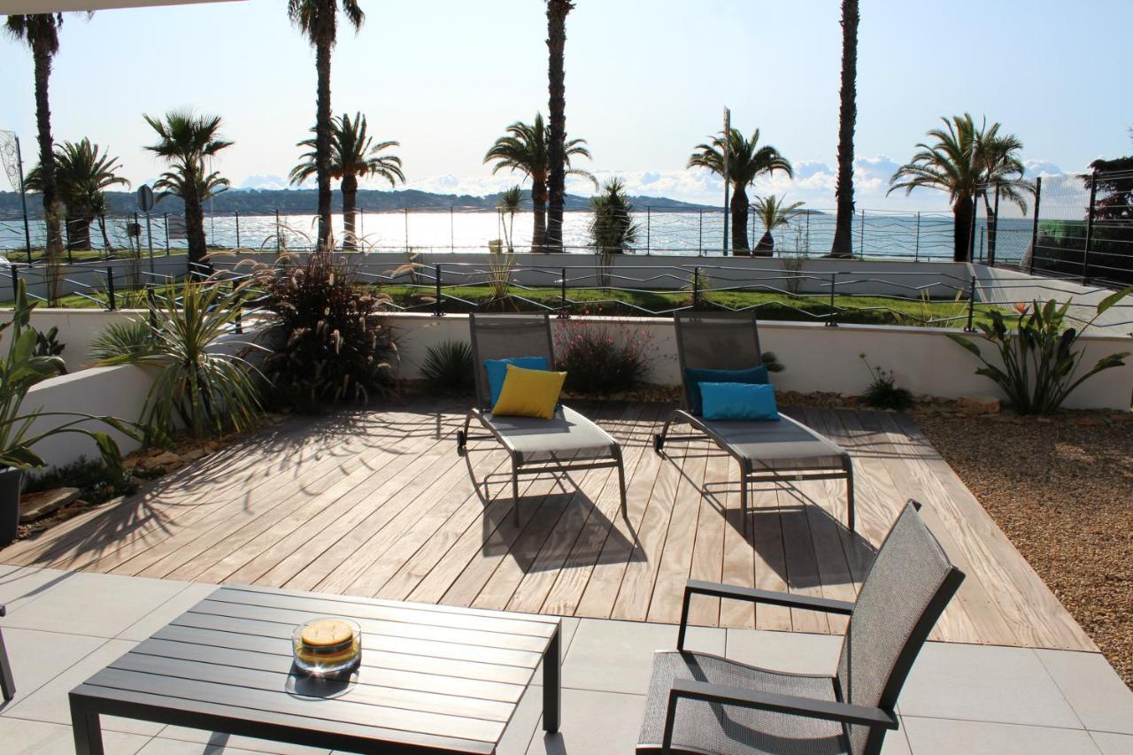 O Fil De L'Eau Bandol - App A05 - T3 Avec Jardin Et Terrasse Apartment Luaran gambar